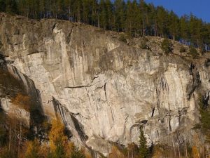 Bratt og vakker klatring i Ål